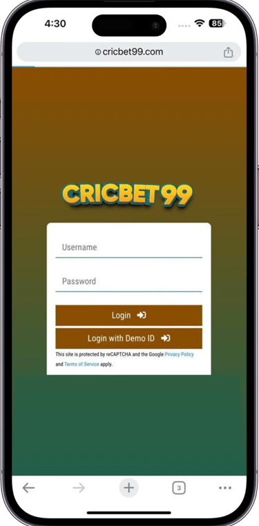 Crexbet99 cricket ID app